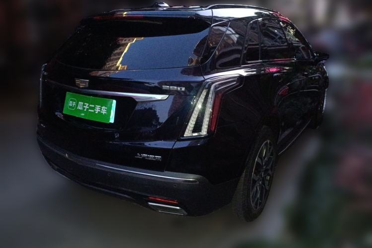 Used Cadillac XT5 2021 2.0T Four-Wheel Drive Premium Edition Rear Right 45 Deg