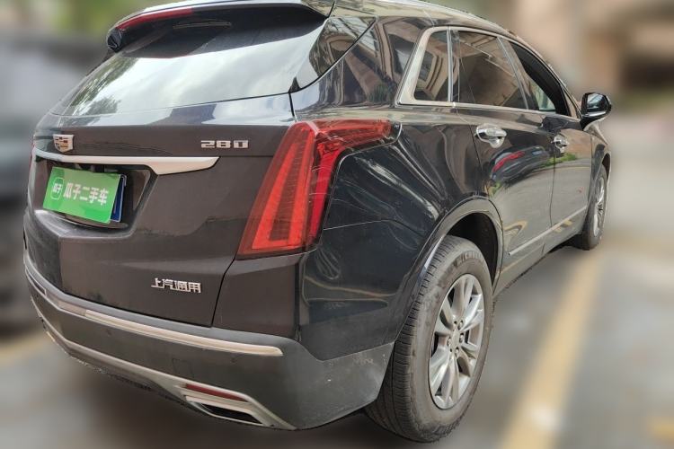 Used Cadillac XT5 2021 28T Luxury Model Rear Right 45 Deg