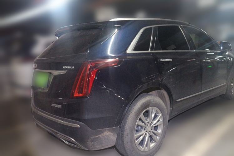 Used Cadillac XT5 2021 28T Four-Wheel Drive Luxury Version Rear Right 45 Deg