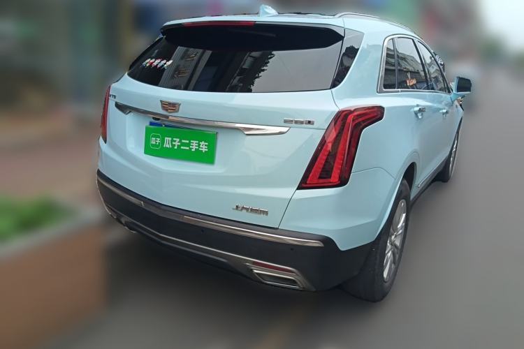 Used Cadillac XT5 2021 2.0T Two-Wheel Drive Luxury Version Rear Right 45 Deg