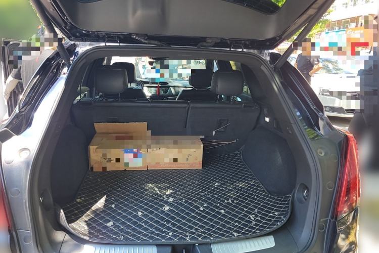 Used Cadillac XT5 2021 28T Four-Wheel Drive Luxury Version Trunk