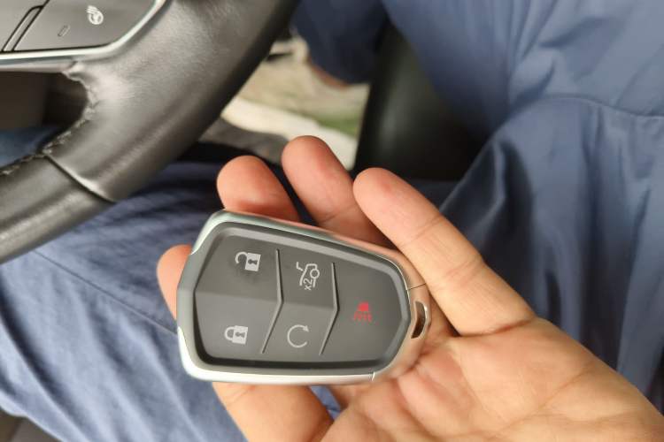 Used Cadillac XT5 2021 28T Four-Wheel Drive Leading Sport Model Vehicle Key