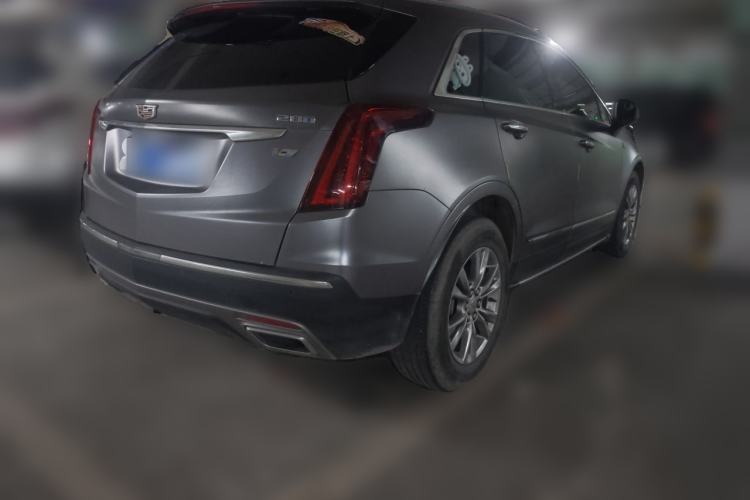 Used Cadillac XT5 2021 2.0T Two-Wheel Drive Luxury Version Rear Right 45 Deg