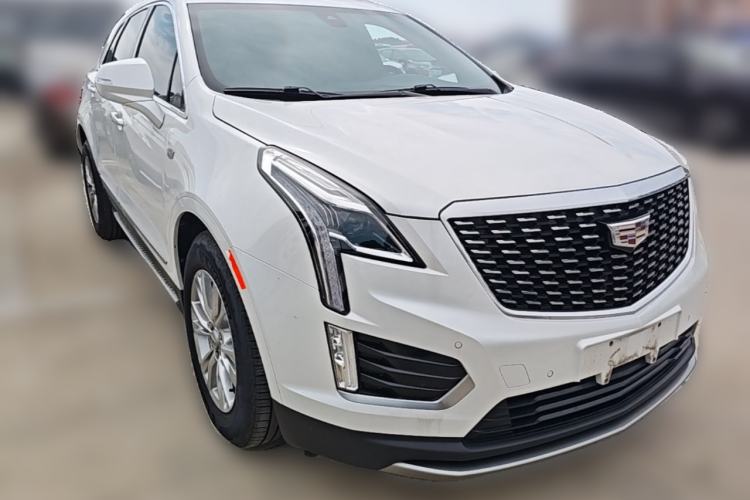 Used Cadillac XT5 2021 2.0T Four-Wheel Drive Luxury Version Front Right 45 Deg