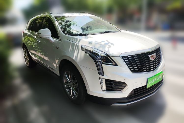 Used Cadillac XT5 2021 2.0T Two-Wheel Drive Luxury Version Front Right 45 Deg