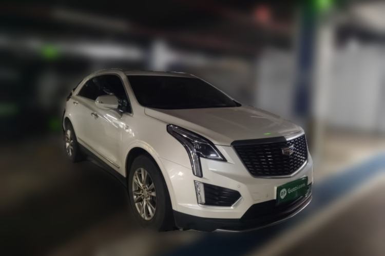 Used Cadillac XT5 2021 2.0T Two-Wheel Drive Luxury Version Front Right 45 Deg