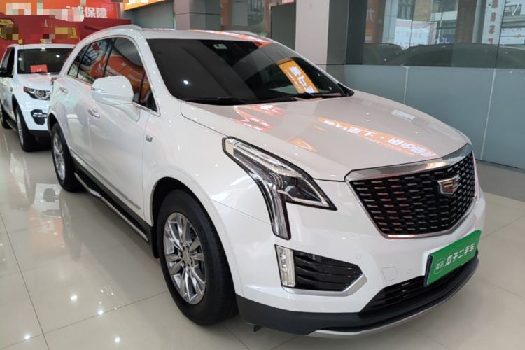 Used Cadillac XT5 2021 2.0T Two-Wheel Drive Luxury Version Front Right 45 Deg