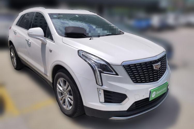 Used Cadillac XT5 2021 2.0T Four-Wheel Drive Luxury Version Front Right 45 Deg