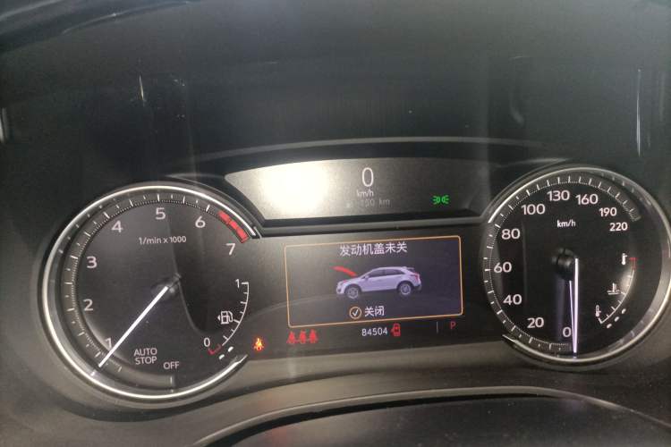 Used Cadillac XT5 2021 2.0T Two-Wheel Drive Luxury Version Instrument Cluster
