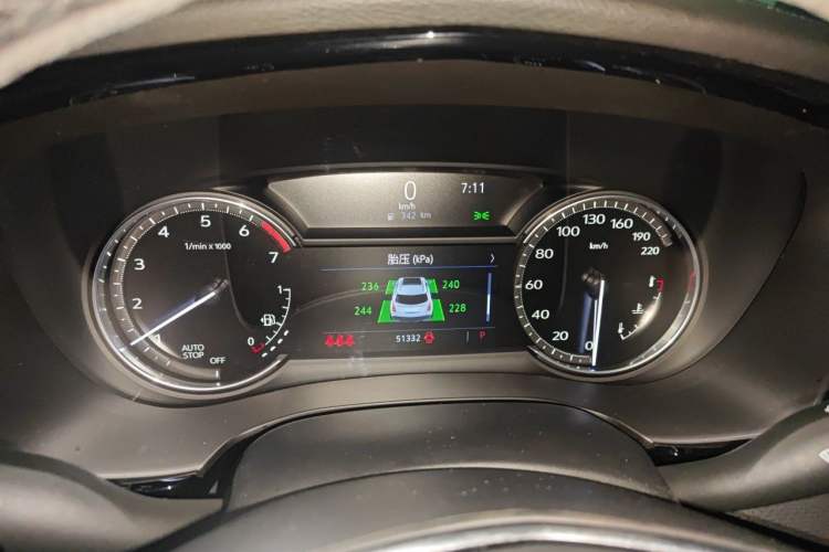 Used Cadillac XT5 2021 2.0T Two-Wheel Drive Luxury Version Instrument Cluster