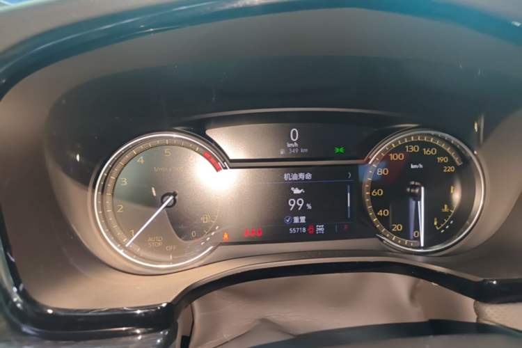 Used Cadillac XT5 2021 28T Four-Wheel Drive Luxury Version Instrument Cluster