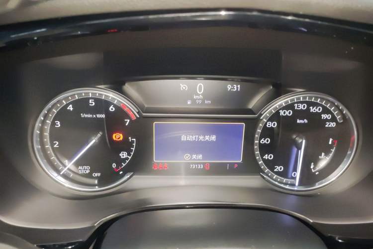 Used Cadillac XT5 2021 2.0T Two-Wheel Drive Luxury Version Instrument Cluster