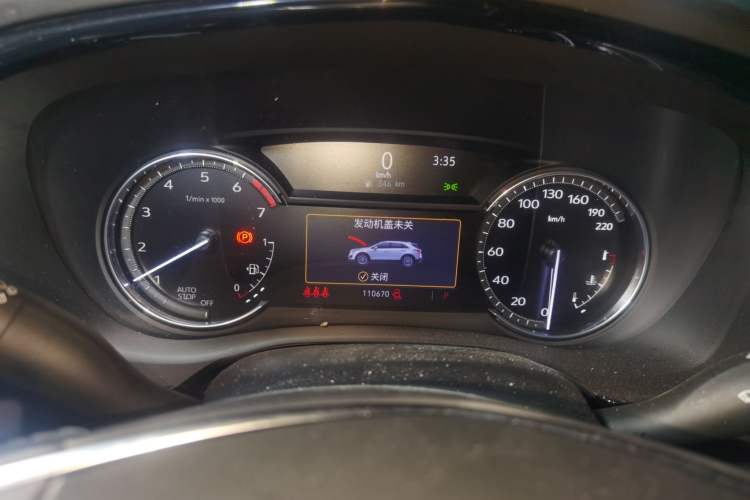 Used Cadillac XT5 2021 2.0T Two-Wheel Drive Luxury Version Instrument Cluster