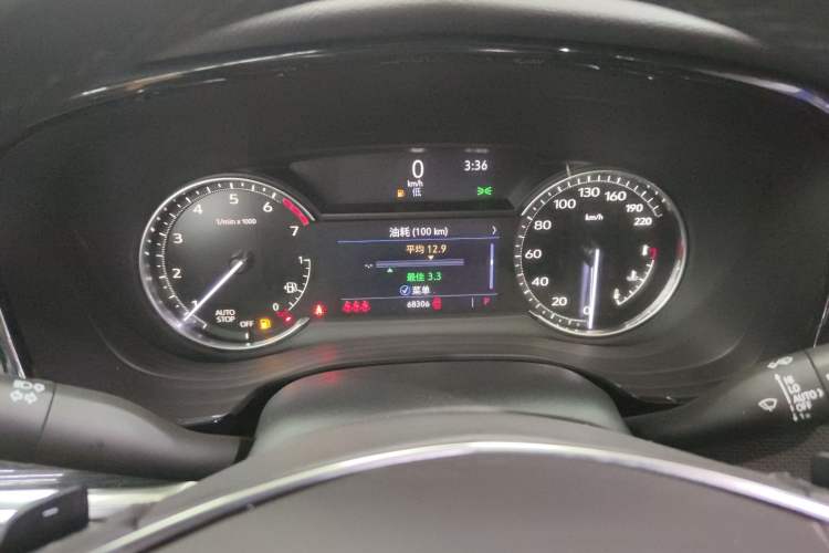 Used Cadillac XT5 2021 2.0T Two-Wheel Drive Luxury Version Instrument Cluster