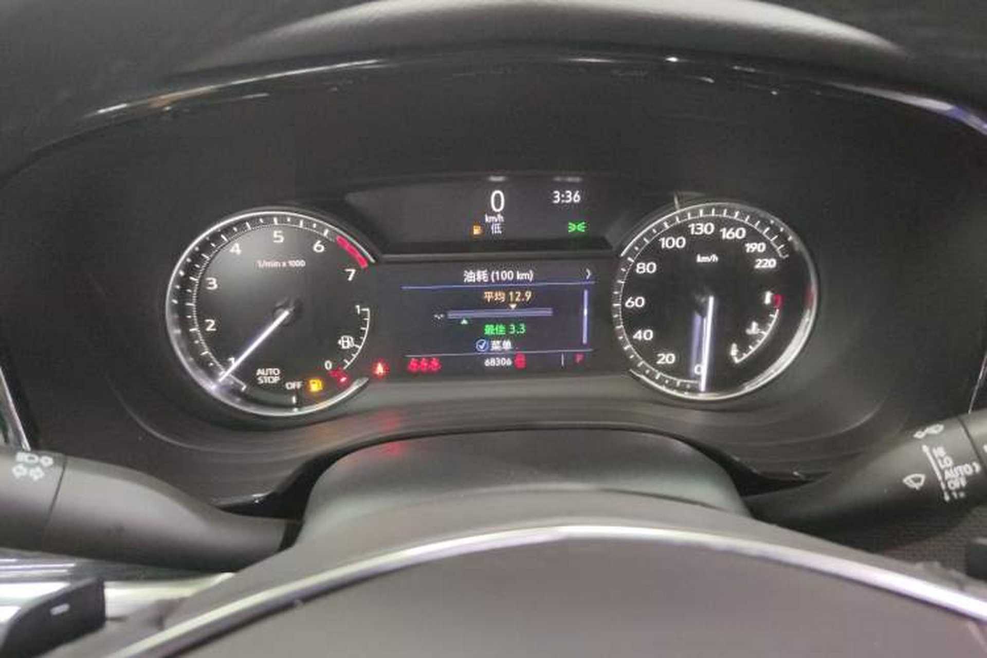 Used Cadillac XT5 2021 2.0T Two-Wheel Drive Luxury Version Instrument Cluster