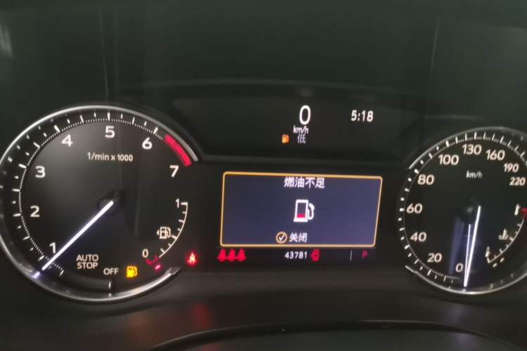 Used Cadillac XT5 2021 2.0T Two-Wheel Drive Luxury Version Instrument Cluster