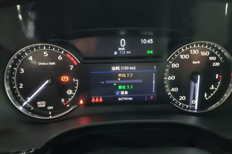 Used Cadillac XT5 2021 2.0T Two-Wheel Drive Luxury Version Instrument Cluster
