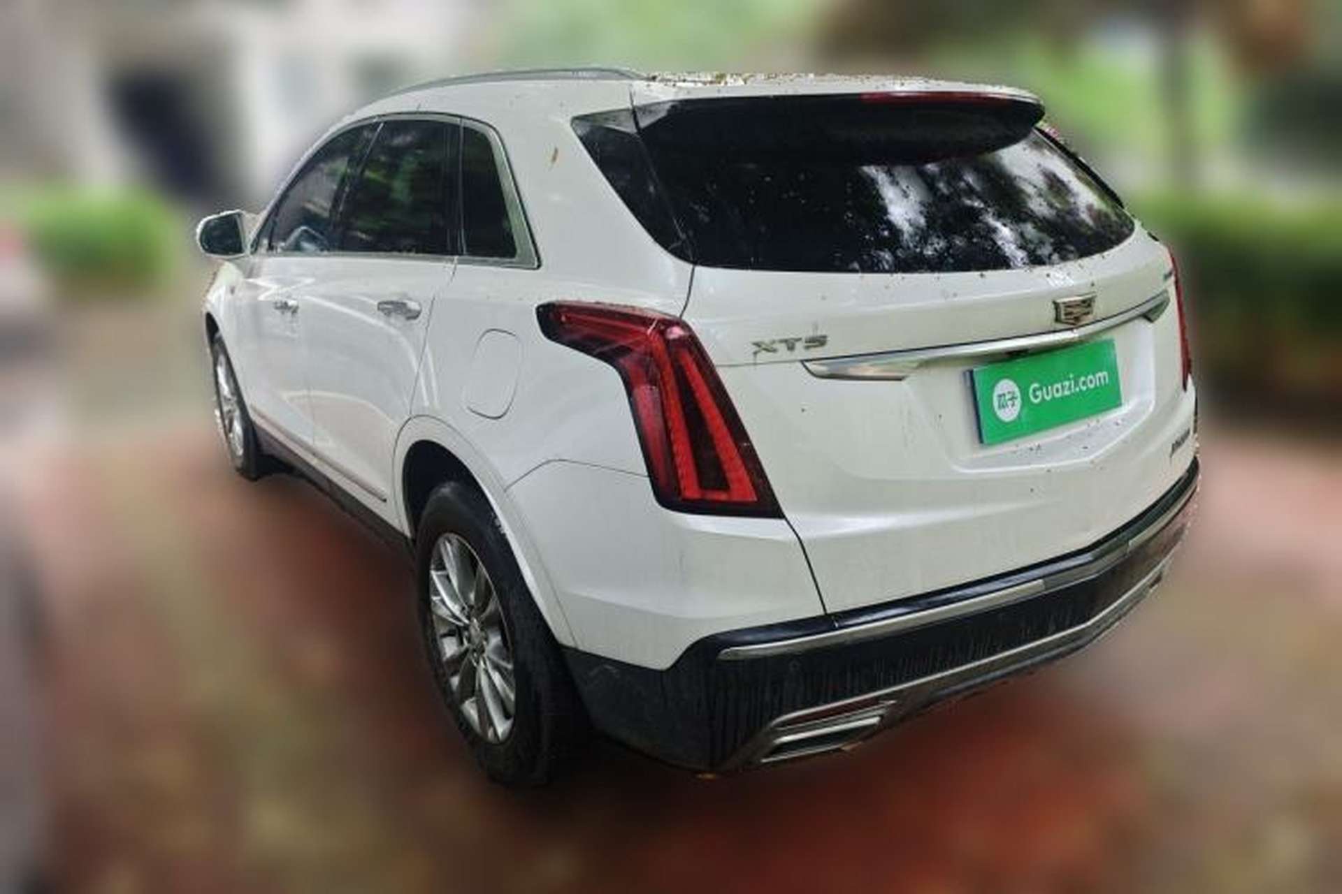 Used Cadillac XT5 2021 2.0T Two-Wheel Drive Luxury Version Rear Left 45 Deg