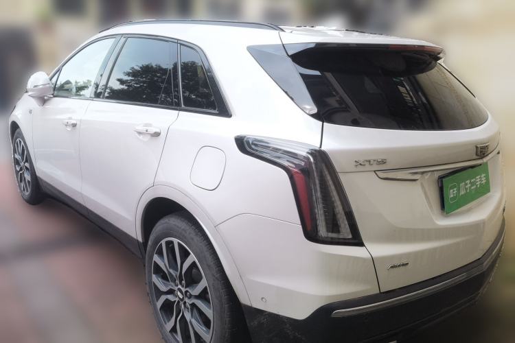 Used Cadillac XT5 2021 2.0T Four-Wheel-Drive Platinum Edition Rear Left 45 Deg