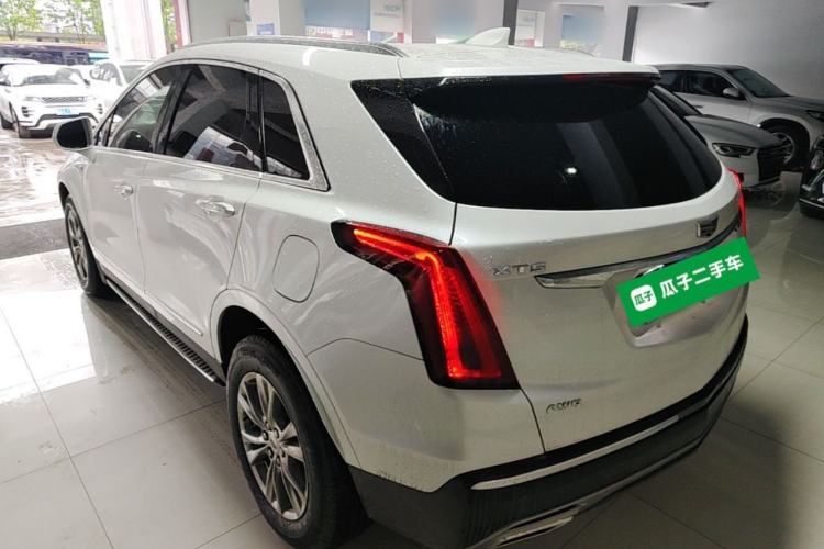 Used Cadillac XT5 2021 28T Four-Wheel Drive Luxury Version Rear Left 45 Deg