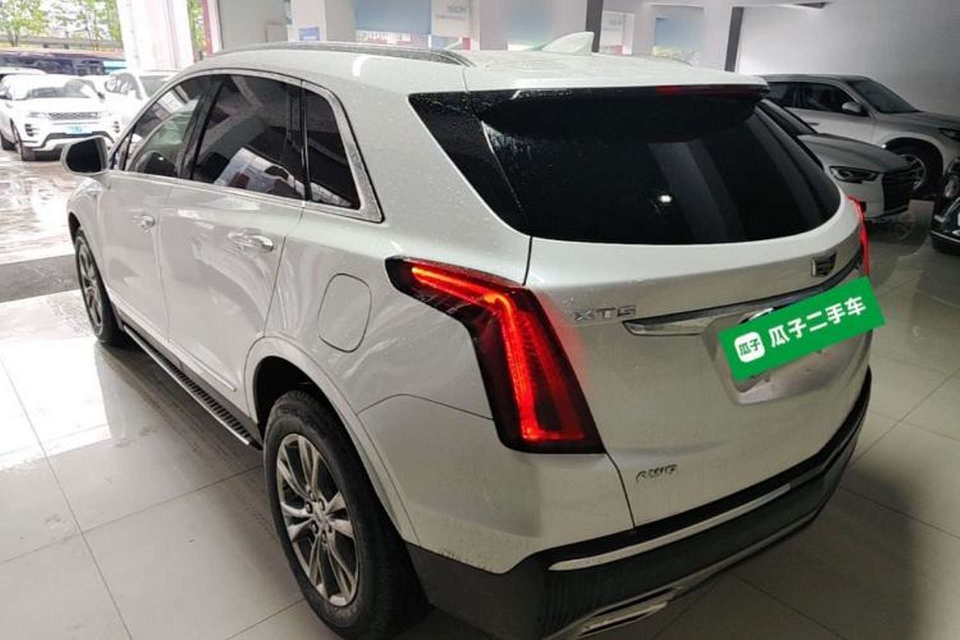 Used Cadillac XT5 2021 28T Four-Wheel Drive Luxury Version Rear Left 45 Deg