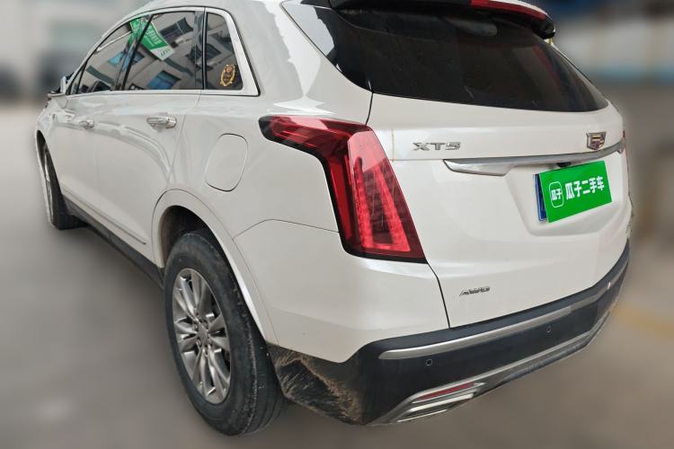 Used Cadillac XT5 2021 28T Four-Wheel Drive Luxury Version Rear Left 45 Deg