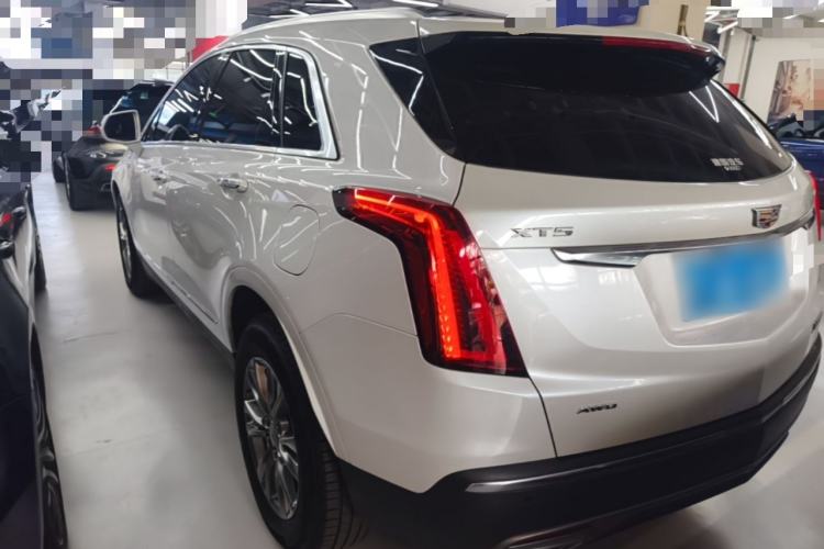 Used Cadillac XT5 2021 28T Four-Wheel Drive Luxury Version Rear Left 45 Deg