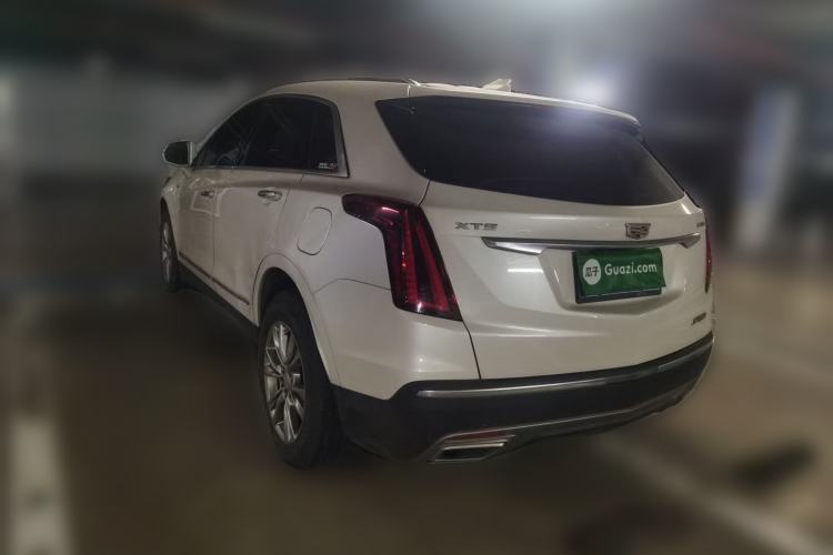 Used Cadillac XT5 2021 2.0T Two-Wheel Drive Luxury Version Rear Left 45 Deg