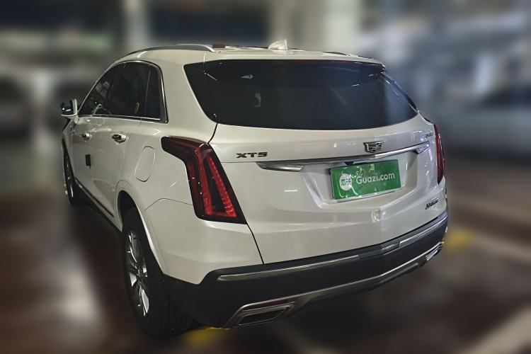 Used Cadillac XT5 2021 2.0T Two-Wheel Drive Luxury Version Rear Left 45 Deg