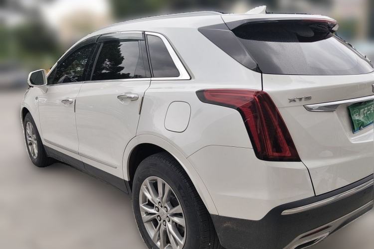 Used Cadillac XT5 2021 2.0T Two-Wheel Drive Luxury Version Rear Left 45 Deg