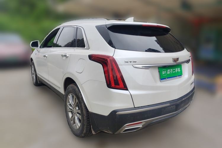Used Cadillac XT5 2021 2.0T Two-Wheel Drive Luxury Version Rear Left 45 Deg