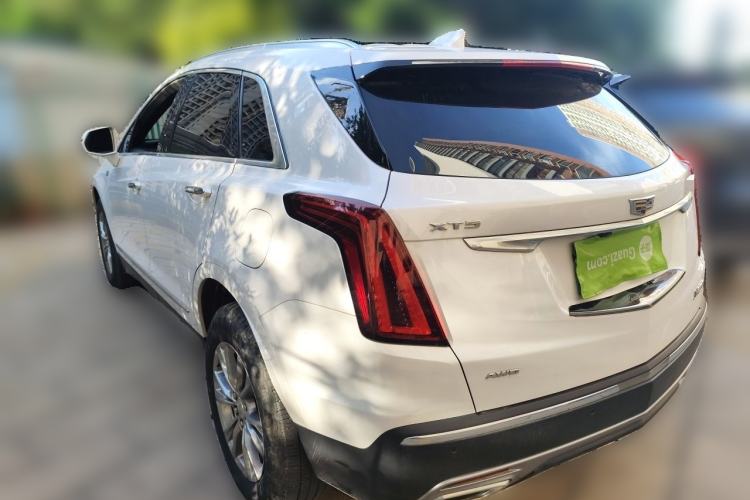 Used Cadillac XT5 2021 28T Four-Wheel Drive Luxury Version Rear Left 45 Deg