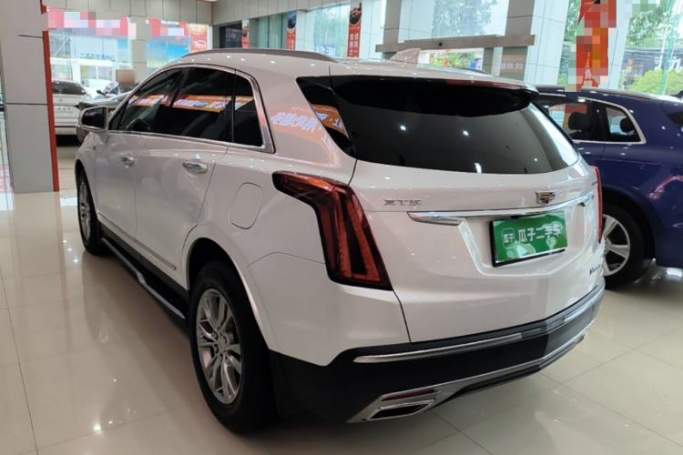 Used Cadillac XT5 2021 2.0T Two-Wheel Drive Luxury Version Rear Left 45 Deg