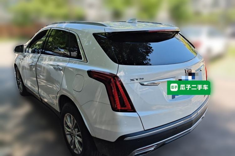 Used Cadillac XT5 2021 2.0T Two-Wheel Drive Luxury Version Rear Left 45 Deg