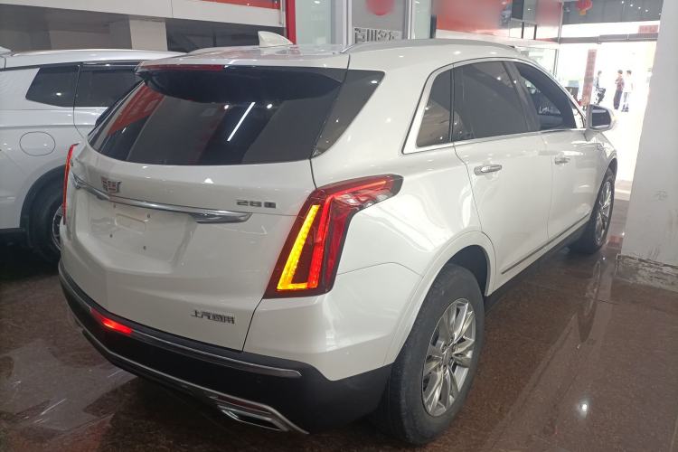 Used Cadillac XT5 2021 2.0T Two-Wheel Drive Luxury Version Rear Right 45 Deg