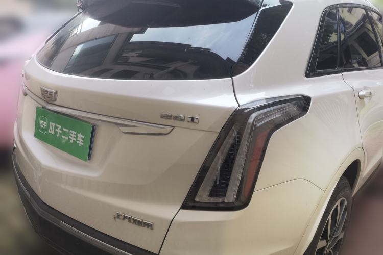 Used Cadillac XT5 2021 2.0T Four-Wheel-Drive Platinum Edition Rear Right 45 Deg