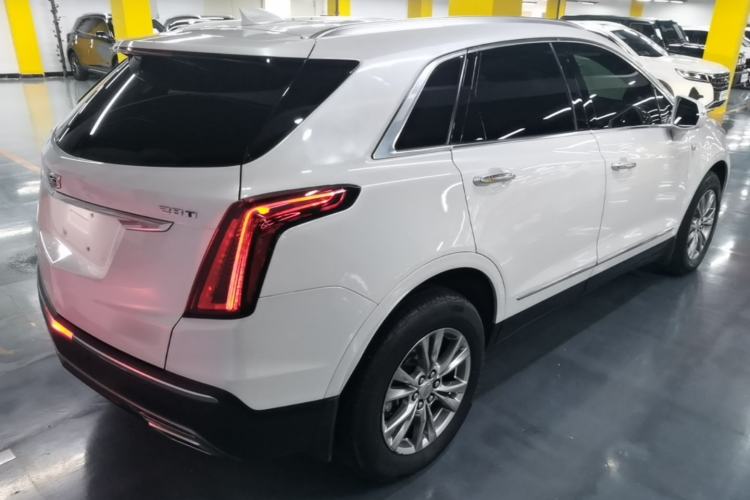 Used Cadillac XT5 2021 28T Four-Wheel Drive Luxury Version Rear Right 45 Deg