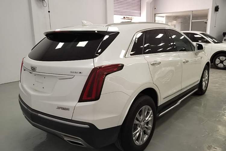 Used Cadillac XT5 2021 2.0T Two-Wheel Drive Luxury Version Rear Right 45 Deg