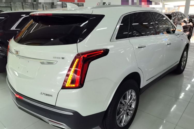 Used Cadillac XT5 2021 2.0T Two-Wheel Drive Luxury Version Rear Right 45 Deg