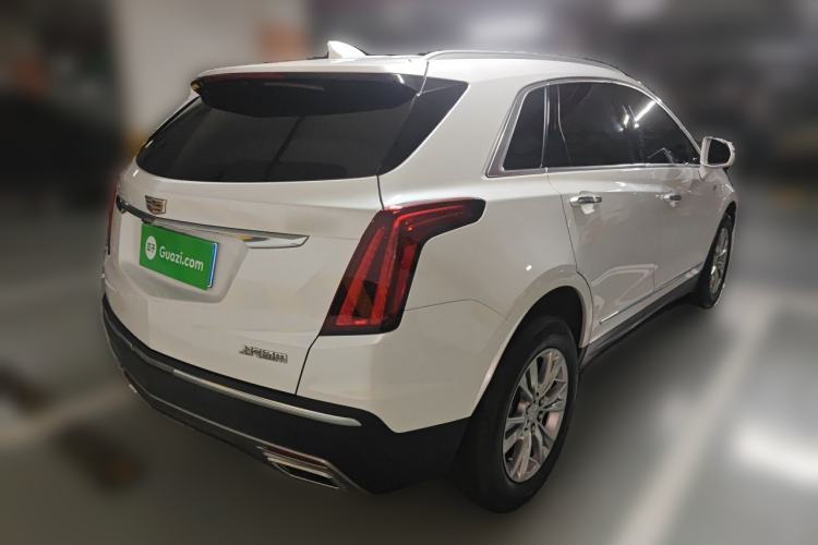 Used Cadillac XT5 2021 2.0T Two-Wheel Drive Luxury Version Rear Right 45 Deg