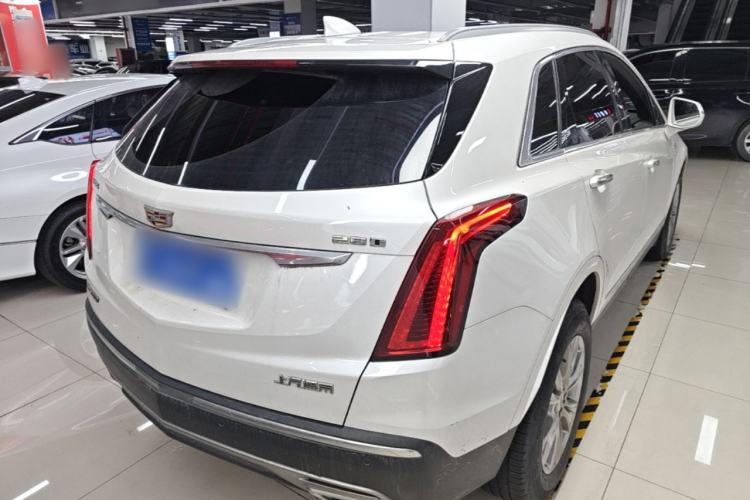 Used Cadillac XT5 2021 2.0T Two-Wheel Drive Luxury Version Rear Right 45 Deg