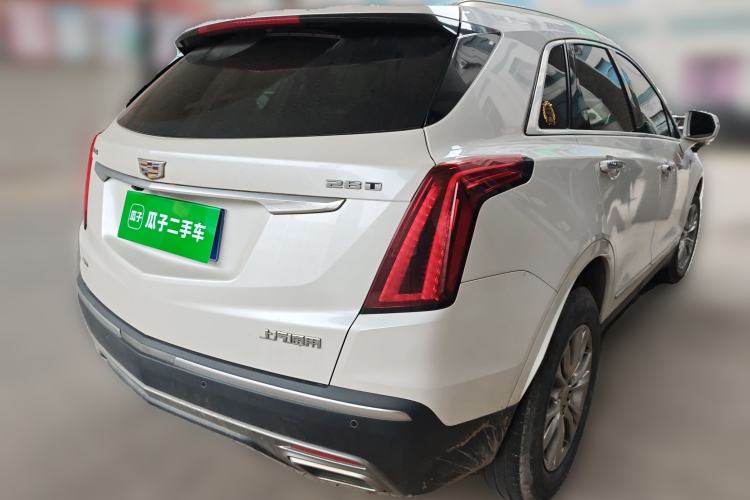 Used Cadillac XT5 2021 28T Four-Wheel Drive Luxury Version Rear Right 45 Deg