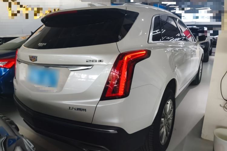 Used Cadillac XT5 2021 28T Four-Wheel Drive Luxury Version Rear Right 45 Deg