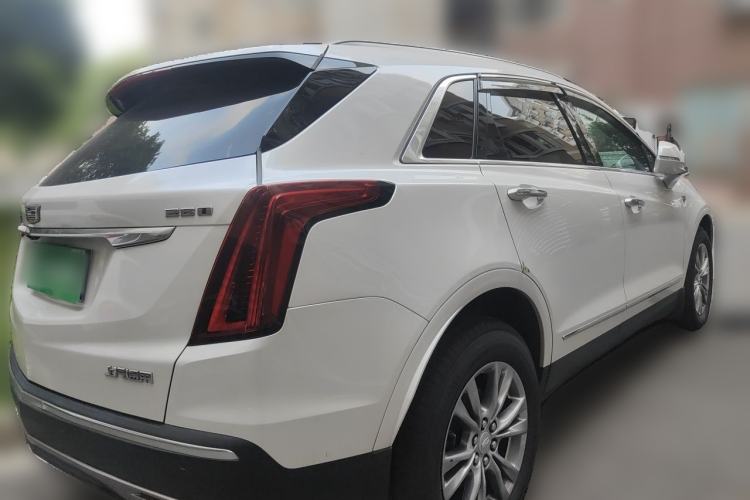 Used Cadillac XT5 2021 2.0T Two-Wheel Drive Luxury Version Rear Right 45 Deg