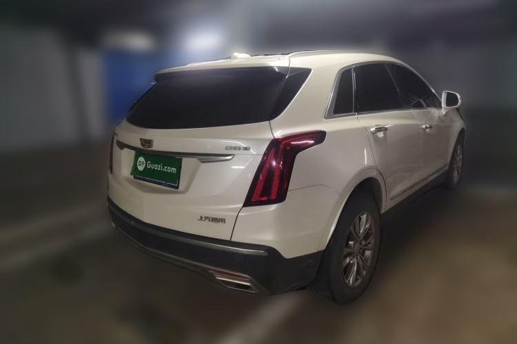 Used Cadillac XT5 2021 2.0T Two-Wheel Drive Luxury Version Rear Right 45 Deg
