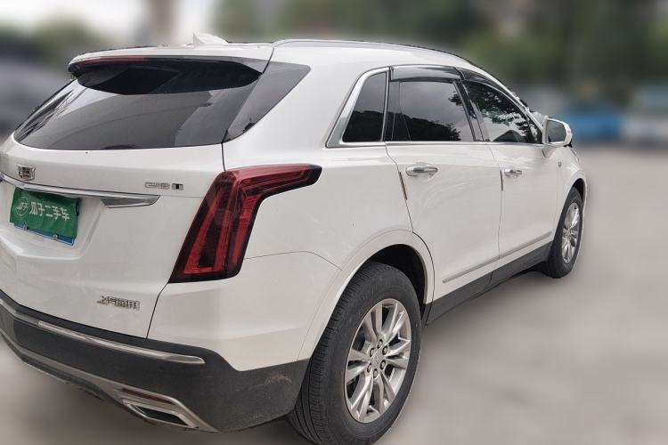 Used Cadillac XT5 2021 2.0T Two-Wheel Drive Luxury Version Rear Right 45 Deg