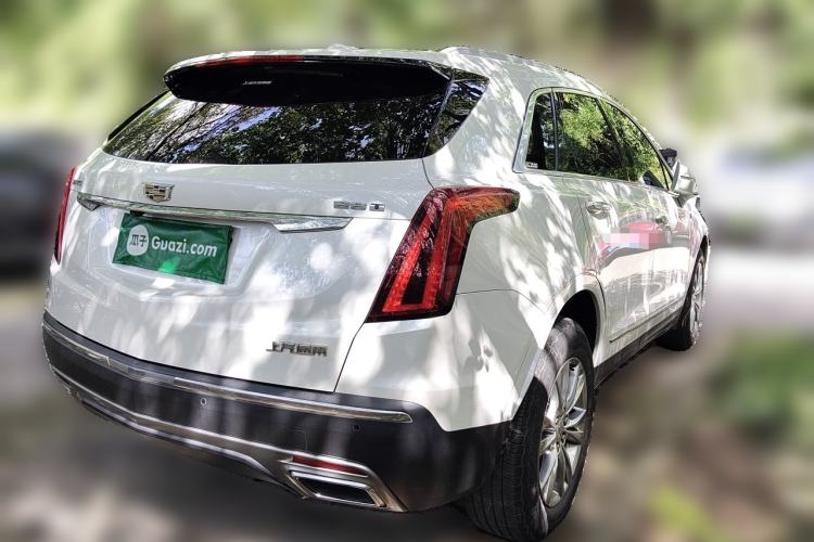 Used Cadillac XT5 2021 2.0T Two-Wheel Drive Luxury Version Rear Right 45 Deg