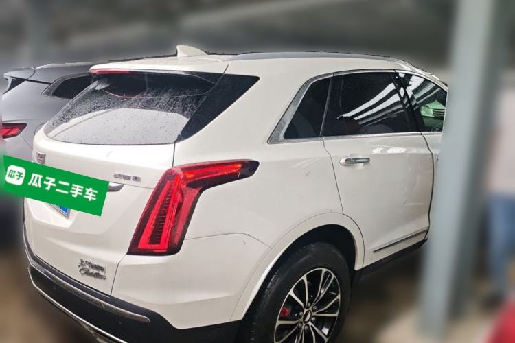 Used Cadillac XT5 2021 2.0T Two-Wheel Drive Luxury Version Rear Right 45 Deg