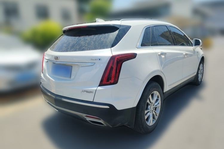Used Cadillac XT5 2021 2.0T Two-Wheel Drive Luxury Version Rear Right 45 Deg