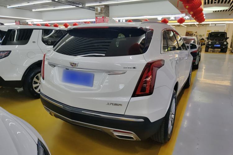 Used Cadillac XT5 2021 2.0T Two-Wheel Drive Luxury Version Rear Right 45 Deg